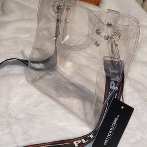 Clear PLT Purse, never used